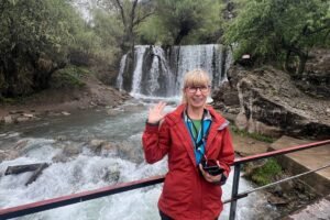 Chinorkent cable car, Charvak lake Nanai village waterfall