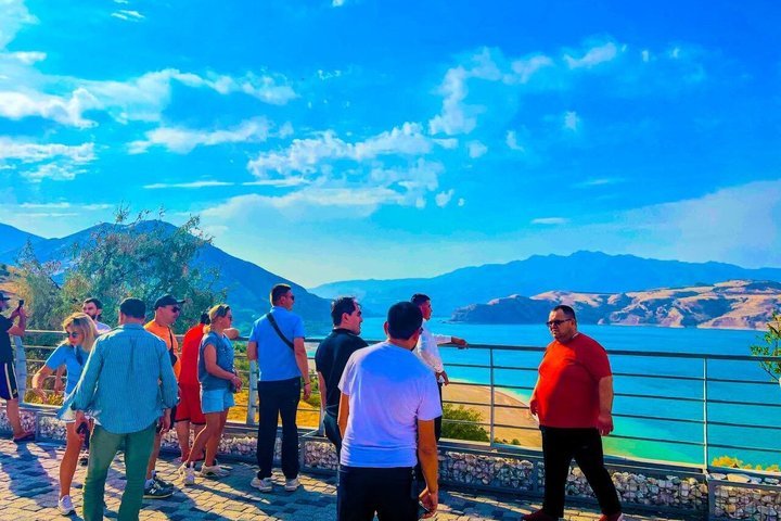 Chinorkent cable car, Charvak lake Nanai village waterfall